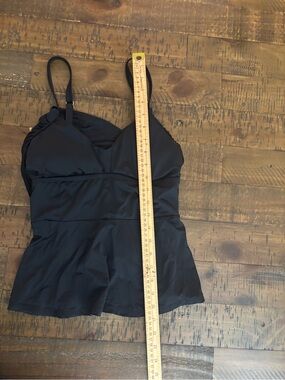 Jantzen Black Swim Top Size 10 Dress with Adjustable Straps #9
